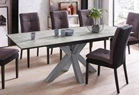 Mäusbacher Eettafel Luzern Breedte 160 cm met uittrekfunctie