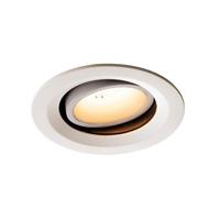 SLV LED Einbaustrahler Numinos in Weiß 17,55W 1600lm 3000K 20° kardanisch