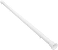 Sanilo Klemmstange, kürzbar, für Duschvorhänge, Duschvorhangstange weiß 90-170cm