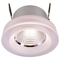 Deko-Light LED Deckeneinbauleuchte COB 68 Acryl in Transparent-Satiniert 8W 590lm