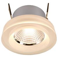 Deko-Light LED Deckeneinbaustrahler COB 68 aus Aluminium in silber, 2700K, warmweiß