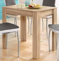 Mäusbacher Eettafel Breedte 80/110/120 cm met lade