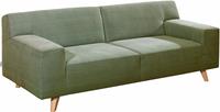 Tom Tailor 2-Sitzer NORDIC PURE, im Retrolook, Füße Buche natur