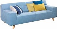 Tom Tailor 2-Sitzer NORDIC PURE, im Retrolook, Füße Buche natur