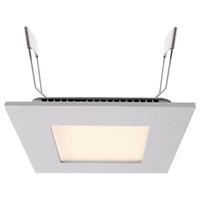 dekolight Deko Light 565153 LED Panel Square 8 LED-inbouwlamp Energielabel: G (A - G) LED LED vast ingebouwd 7 W Parelgrijs (RAL 9022)