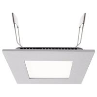 Deko-Light Schlichte LED Deckeneinbauleuchte 110x110mm silber 4000K neutralweiß