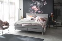 Schöner Wohnen-Kollektion Boxspringbett VITA, Füße Metall Chrom