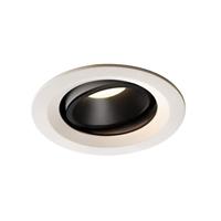 SLV LED Einbaustrahler Numinos in Weiß und Schwarz 17,55W 1600lm 4000K 55° kardanisch
