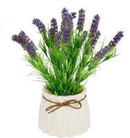 I.GE.A. Kunstplant Lavendel In een keramische pot