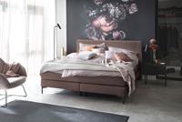 Schöner Wohnen-Kollektion Boxspringbett VITA, Füße Metall Schwarz