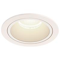SLV LED Einbaustrahler Numinos in Weiß 25,41W 2450lm 4000K 40°