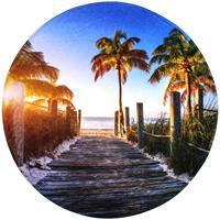 Sanilo Badmat Fort Lauderdale Traagschuim (1 stuk)