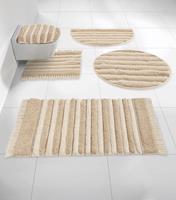 Guido Maria Kretschmer Home&Living Badematte "Thiago", Höhe 14 mm, schnell trocknend, mit Fransen