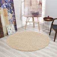 Sanat Hochflor-Teppich "LOCA", rund, Wohnzimmer, Langflor, Shaggy, Schlafzimmer