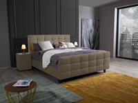 Ada Trendline Boxspringbett Dory, inklusive Matratze und Topper, mit Fußteil