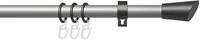 Gardinenstange Lan Bit, Liedeco, Ø 20 mm, 1-läufig, Fixmaß, mit Bohren, verschraubt, 1-läufig im Fixmaß Ø 20 mm