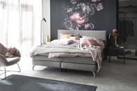 Schöner Wohnen-Kollektion Boxspringbett VITA, Füße Metall Chrom