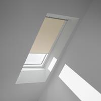 VELUX Verdunklungsrollo DKL M08 1085SWL, verdunkelnd, Verdunkelung, in Führungsschienen, beige