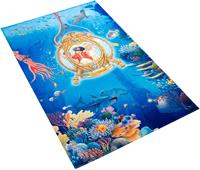 Capt`n Sharky Kinderteppich SH-312, rechteckig, 6 mm Höhe, bedruckter Stoff, weiche Microfaser, Kinderzimmer