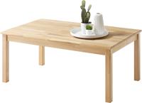 MCA furniture Salontafel Alfons Salontafel massief hout geolied, gevingerlast belastbaar tot 20 kg