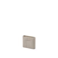 Muuto Ridge Vaas - beige - H 16.5 cm