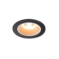 SLV LED Einbaustrahler Numinos in Schwarz und Weiß 8,6W 720lm 2700K 55°