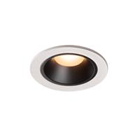 SLV LED Einbaustrahler Numinos in Weiß und Schwarz 8,6W 670lm 2700K 40°