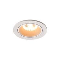 SLV LED Einbaustrahler Numinos in Weiß 8,6W 720lm 2700K 55°