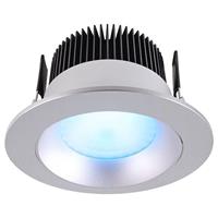 Deko-Light LED Deckeneinbauleuchte COB94 in Silber RGBW 16W 710lm