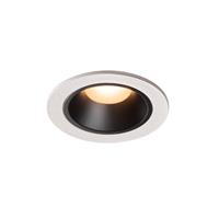 SLV LED Einbaustrahler Numinos in Weiß und Schwarz 8,6W 690lm 3000K 55°