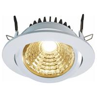 Deko-Light Modernes Kapego COB 95 Downlight schwenkbar Weiß Warmweiß 3000K (564lm)