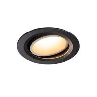 SLV LED Einbaustrahler Numinos in Schwarz und Weiß 25,41W 2300lm 3000K 40° kardanisch