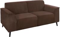 DOMO collection 2-zitsbank Amora inclusief een comfortabele veerkern
