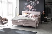 Schöner Wohnen-Kollektion Boxspringbett VITA, Füße Metall Chrom