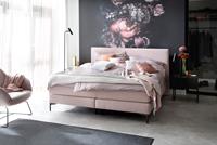 Schöner Wohnen-Kollektion Boxspringbett VITA, Füße Metall Schwarz