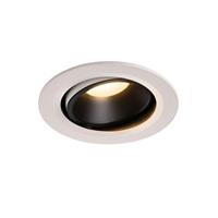SLV LED Einbaustrahler Numinos in Weiß und Schwarz 25,41W 2150lm 3000K 55° kardanisch