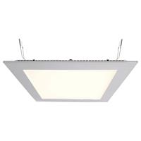 dekolight Deko Light 565161 LED Panel Square 20 LED-inbouwlamp Energielabel: G (A - G) LED LED vast ingebouwd 16 W Parelgrijs (RAL 9022)