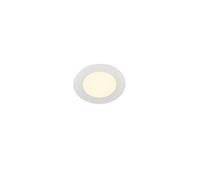 SLV LED Deckeneinbauleuchte Senser 6W 3000K 470lm 115mm rund