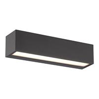 Arcchio Lengo LED wandlamp CCT 25cm 1-lamp grafiet