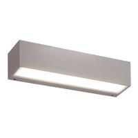 Arcchio Lengo LED wandlamp CCT, 25cm 1-lamp grijs
