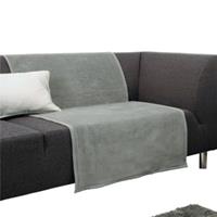 Erwin Müller Sessel- und Sofaschoner silber Gr. 50 x 200