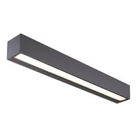 Arcchio Lengo LED-Wandlampe CCT 50cm, 1-fl. grafit