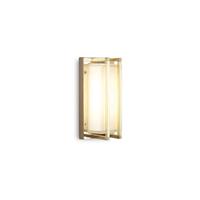 Moretti Luce Buitenwandlamp Ice Cubic 3413, messing natuur