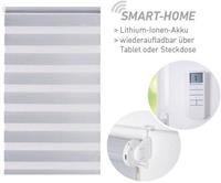 Elektrisches Rollo Aline - SMART HOME, Good Life, Lichtschutz, ohne Bohren, Klemmfix, mit Fernbedienung