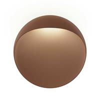 Louis Poulsen Flindt Wall - Wandlamp Buiten/Binnen - Ø 40 cm - Corten structuur