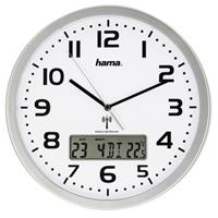 Hama Funkwanduhr Extra mit Datum- und Temperaturanzeige »Uhr«