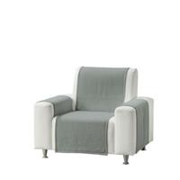 Erwin Müller Sessel- und Sofaschoner-Set 3-tlg. silber Gr. 50 x 200