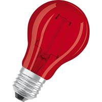 OSRAM 4058075433946 LED-lamp Energielabel G (A - G) E27 Peer 2.5 W = 15 W Rood (Ø x l) 60 mm x 105 mm 1 stuk(s)