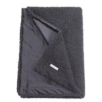 Esprit Kuscheldecke einfarbig 130x170cm TEDDY hautfreundlich anthrazit Gr. 130 x 170