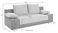 COLLECTION AB Schlafsofa, inklusive Bettkasten und Federkern